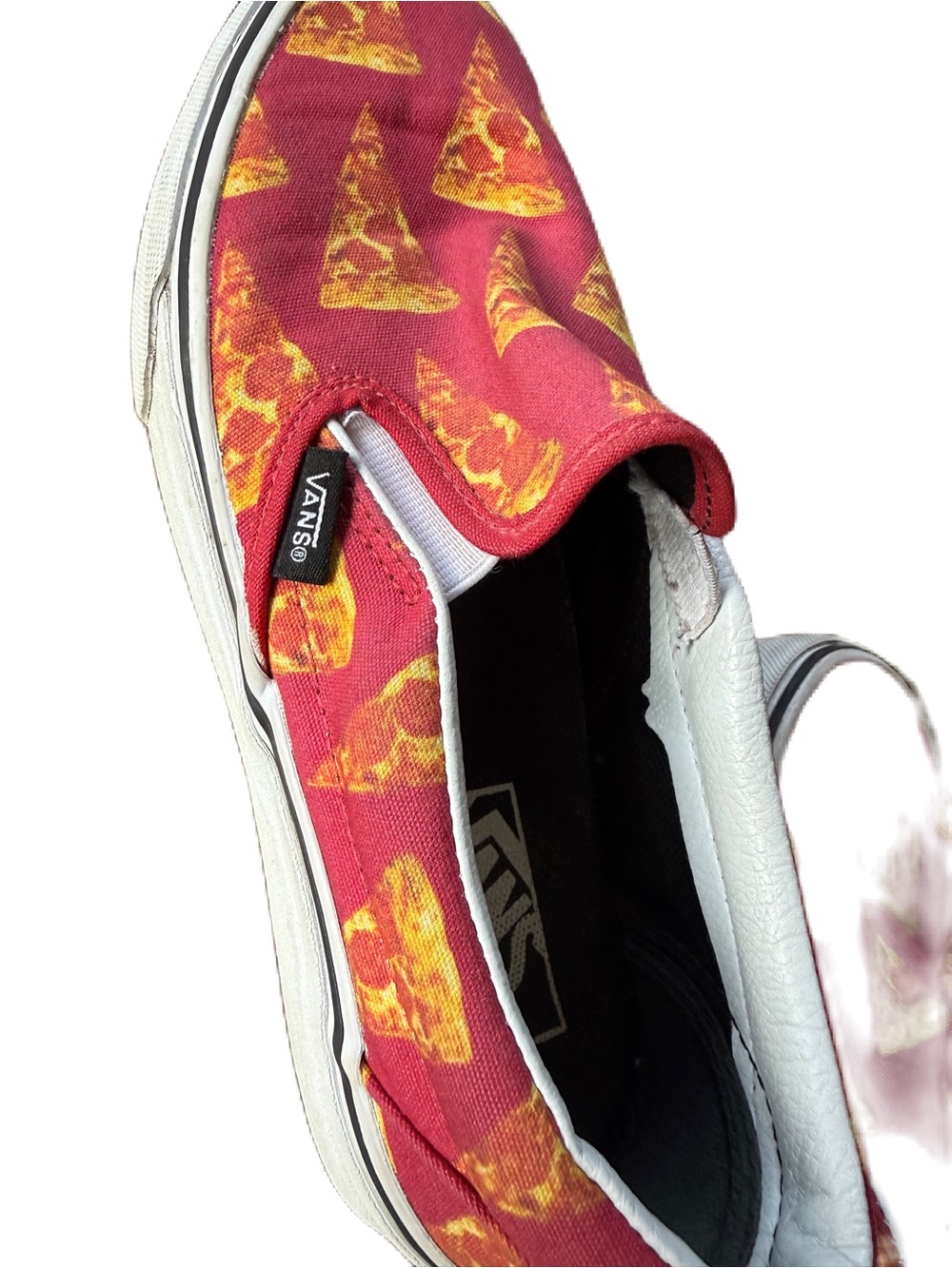 Vans Red Rare Pepperoni Pizza Slip On Shoes. Women’s7.5. Men’s 6 - Picture 4 of 8
